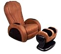 MASTER RELAX Music-Sync Massage Chair with Ottoman (BROWN)