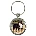 Bernese Mountain Dog Key Chain (Round)