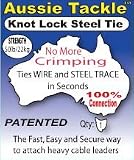 Knot Lock Steel Tie 50lb