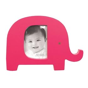 Carters Animal Frame, Pink Elephant: Baby
