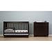 Mercer Two Piece Convertible Crib Set in Espresso