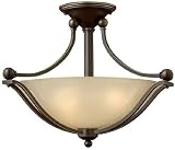 19-1/4-Inch Semi-Flush Ceiling Fixture