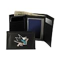San Jose Sharks Embroidered Trifold Wallet