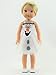 Happy Snowman Dress -Fits 14 Inch Wellie Wisher Dolls | 14 Inch Doll Clothing