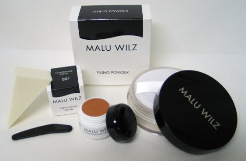 MALU WILZ Set - 1x Fixing Powder + 1 x Camouflage Cream - Farbe 06 Preisvergleich