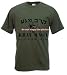 Krav Maga T-Shirt IDF Israel Martial Art combat Shirt SIZE M Olive Green