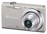 Casio Exilim EX-ZS10 Digitalkamera (14 Megapixel, 5-fach opt. Zoom, 7,6 cm (3 Zoll) Display, HD-Video) silber