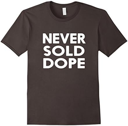 Men's Never Sold Dope Shirt XL Asphalt