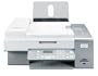 Lexmark X6575 Tintenstrahl Multifunktionsger�t mit Wlan und Multi-Kartenleser (Drucker, Scanner, Kopierer, Fax) wei� / silber