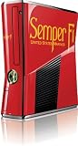 Skinit Semper Fi Vinyl Skin for Microsoft Xbox 360 Slim (2010)