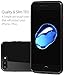 iPhone 7 Plus Case, Fosmon DURA-T Slim [Flexible | Gel] TPU Back Cover Case Plus for Apple iPhone 7 Plus (Jet Black)