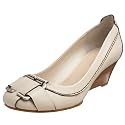 Nine West Women's Tuffy Tailored Wedge,Ivory,6.5 M US