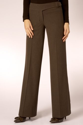 Per Una Wide Leg Buckle Waist Trousers clothing