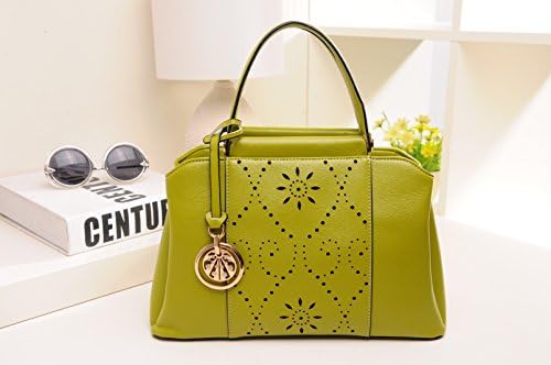 Yuanse® Woman's Polyester Pu Leather Shoulder Bag Handbag Tote Bag--y020 (fruit green)