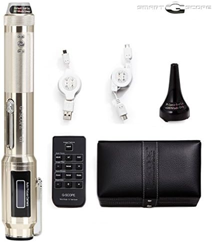 [GENIETECH] SMART G-SCOPE 10X-250X LED Lighted Auto Focus Digital Microscope & Telescope Standard Package - 8 Colors (G7: Sky Gold)