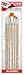 Pebeo 950250 4 Round and 4 Flat Polyamide Brushes, 8-Pack, Yellow