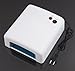 RioRand® Professional 36W 220V UV Nail Art Gel Curing Polish Light Dryer+4 Tube Lamp (WHITE)