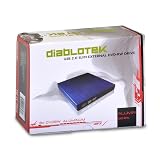 41xQV9EAqFL. SL160  Diablotek USB 2.0 Slim External DVD RW Drive EXDVABU