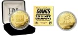 NFL 2011 NFC Champions 24KT Gold Coin