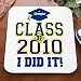 Personalized Mouse Pad - Cheers to the Graduate Style