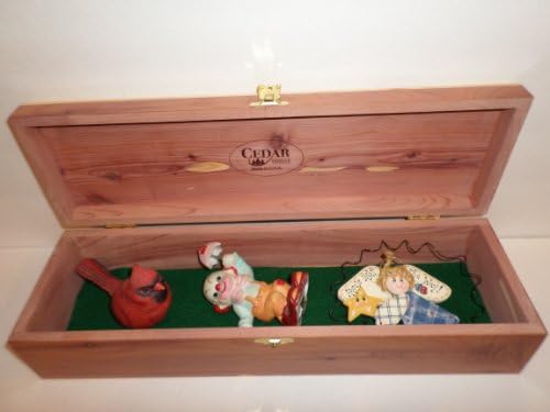 Cedar Essence Cedar Storage Box 16"L x 5"W x 4"H with Clasp (Long) FREE SHIPPING