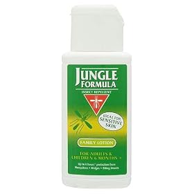 Jungle Formula Insect Repellent Family Lotion - Sensitive Skin - 175mls