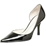 AK Anne Klein Christa D'orsay Pump,Black2 Patent,7.5 M US