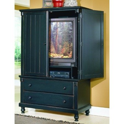 875 Series TV Armoire Finish: White