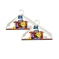 4 Jumbo Size Vacuum Storage Bags With Hanger 80 x 100cm