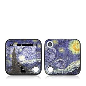 Van Gogh - Starry Night Design Decal Skin Sticker for the Nokia Twist 7705 Cell Phone