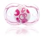 RaZbaby Keep-it-Kleen Pacifier - Pink Circles