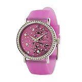 Ed Hardy Lovebirds Watch - Pink Dial/Steel