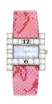 Accu2 by Accurist A2-24190 Ladies Watch with Pink Leather Strap