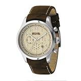 MICHAEL Michael Kors Watch, Men's Brown Leather Strap MK8017