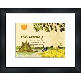 ALBERT HAMMOND JR Debut Album - Framed Original Advert