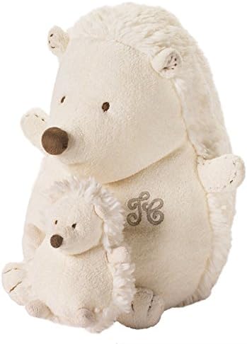 Musical soft hedgehog 10"/25cm white ivory Baby girl Tartine et Chocolat