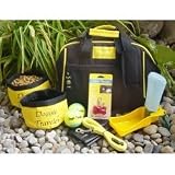 Doggie Traveler Dog Bag and Kit (Yellow) (10 x 12 x 6)