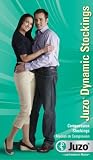 Juzo Varin Pantyhose Compressive Body Part A w/ Open Crotch Short Open Toe 30-40mmHg, V, beige - 3512ATASH V