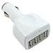 4-Port USB Car Charger - Quad Auto Power - Ideal for iPod, iPhone, GPS, Cell Phones, and More