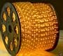164 Feet Yellow Amber 2 Wire LED Rope Light Decorative Home, Bar, Christmas Lighting