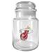 Miami Heat NBA 31oz Glass Candy Jar - Primary Logo by Great American Products