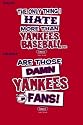 Smack Talkin I Hate Yankees Baseball Tee