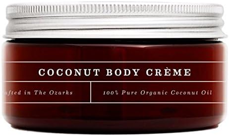 CreekBaby - Coconut Body Créme - Helps Reduce the Appearance of Cellulite and Prevents Stretch Marks - Hydrating and Nourishing - 8 fl.oz