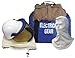 National Safety Apparel - KIT2CVPR08NGBLG - 8.5 cal./cm2 Arc Flash Protection Coverall Kit, 2-HRC, Khaki, L