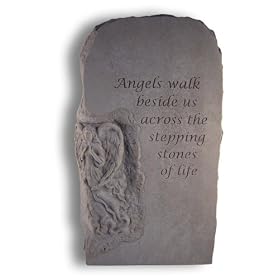Kay Berry Angels Walk Beside Us Angel Obelisk by KAYBERRY