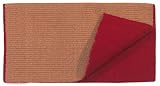 Mayatex Saddle Blanket - San Juan Solid Reversibles - Red Earth and Fawn