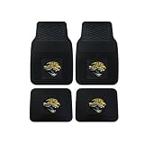 A Set of 4 NFL Universal Fit Front and Rear All-Weather Floor Mats - Jacksonville... by Fan Mats