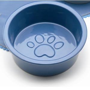 Blue Paw Dining Collection - Large Bowl (2.5H x 8D)