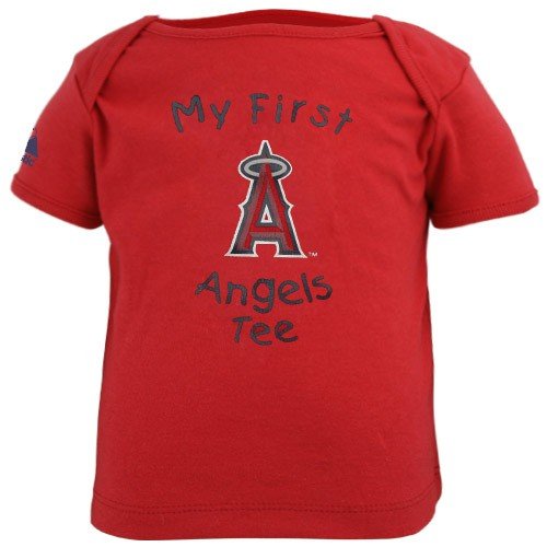 Los Angeles Angels of Anaheim Newborn Red My First Tee T-shirt