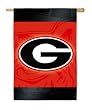 University of Georgia Silk Reflections Flag - Garden Size